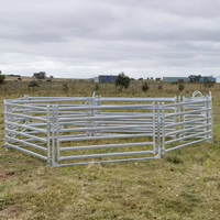 Panneaux Premium 6 Lisses pour Bétail Cheval Mouton, Enclos, Parc de Contention et Corral