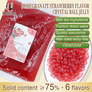 Doking Factory directamente proveedor Venta caliente Crystal Bobo Instant Crystal Boba Konjac Jelly para té de burbujas caliente y fresco - Product Image 2