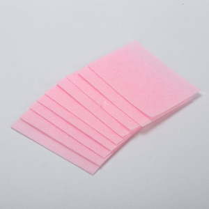 1000 pièces de cotons professionnels jetables colorés pour le nettoyage des ongles, 6*3.9cm, outil de dépose de vernis gel pour nail art, accepte le logo personnalisé - Product Image 3