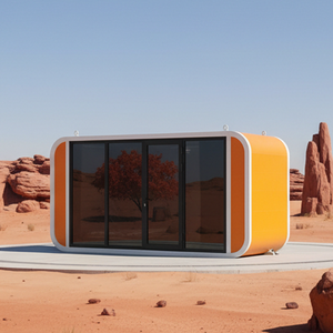 Casa Container Moderna in Legno e Acciaio per Hotel, Uffici, Edifici Commerciali e Uso Esterno in Fattoria - Product Image 3