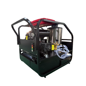 Equipo de lavado de alta presión con motor de gasolina de 5000PSI con carrete de caballo, tienda de coches, limpieza de jardín, túnel de lavado de coches - Product Image 1