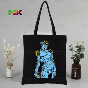 Bolsa de Lona Plegable con Estampado del Anime <span class=keywords><strong>JoJo</strong></span>'<span class=keywords><strong>s</strong></span> <span class=keywords><strong>Bizarre</strong></span> Adventure, Diseño Casual para el Hombro - Product Image 4