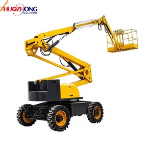 <span class=keywords><strong>Plataforma</strong></span> Elevadora Eléctrica de Brazo Articulado Remolcable y Autopropulsada de 18 m con Cesta para Personas - Product Image 4