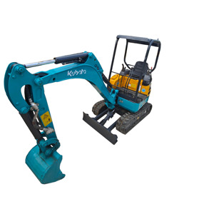 Mini excavadora con motor Kubota usada con función de oscilación lateral 1.5ton 1,7 T 1,8 T Motor bomba caja de cambios mejores precios de 1.5Ton - Product Image 1