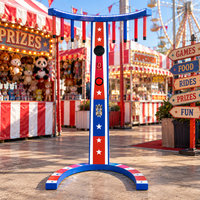 Machine de jeu de réaction rapide Thème Carnaval Défi interactif de réaction pour la location d'événements, les fêtes, les stands de carnaval, les FEC