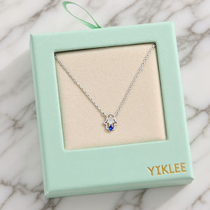 กล่องเครื่องประดับขนาดเล็กทำจาก PVC กล่องโชว์เครื่องประดับสร้อยคอชุดสร้อยข้อมือเครื่องประดับตะกร้ากล่องกระดาษบรรจุภัณฑ์ต่างหู - Product Image 5