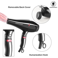 Sèche-cheveux professionnel haute puissance 2300W pour salon et hôtel, séchage rapide, moteur AC, ionique, 3 vitesses, diffuseur, coiffage