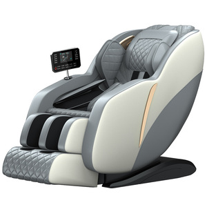 Home Massage Chair Sl <b>Track</b> 3D Robotic Arm Massage With Music Function Technology Cloth Fabric - Product Image 2