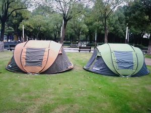 Carpa de Aluminio 2025 para Senderismo, Carpa Familiar Portátil Automática de Gran Espacio para 5-6 Personas - Product Image 3