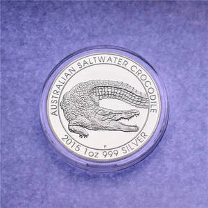 Hewan Australia laba-laba kanguru buaya Kookaburra Koala Wedge ekor elang koin berlapis emas - Product Image 4