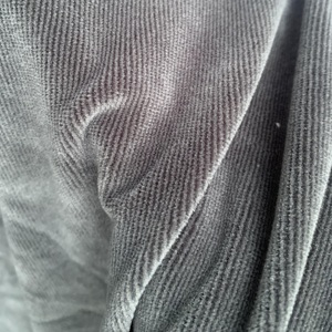 Thiết Kế Mới Dệt Kim <span class=keywords><strong>Velour</strong></span> Vải Sọc Vải To Sợi Nhung Nhung Vải Thời Trang Cationic Polyester Spandex Vải - Product Image 2