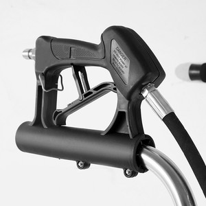 Fregadora de pisos de alta presión de 24 pulgadas de acero inoxidable, 5000 PSI, presión ajustable, de operación manual, para limpieza con agua fría - Product Image 1