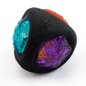 Jouet pour chien PETCIRCLE, collier pour animaux de compagnie, résistant aux morsures, émettant des sons, lumineux, balle interactive pour l'entraînement des chats - Product Image 4