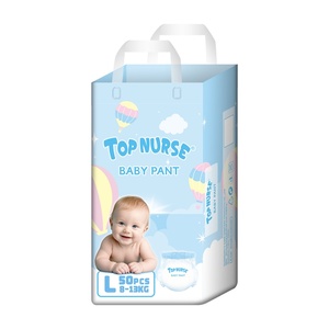 Muestra Gratuita de Pañales de Entrenamiento Premium para Recién Nacidos, No Tejidos, con Prevención de Fugas 3D y Cierre de Cinta Mágica, Pañales para Bebés al por Mayor - Product Image 1