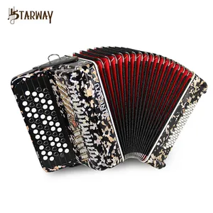 China parrot 25 keys 12 bass diatonic button accordion piano musical instrument for beginner perform