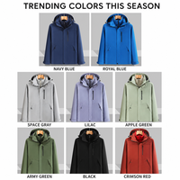Veste 3 en 1 pour homme avec logo personnalisé, imperméable, coupe-vent, manteau d'hiver, doublure en sherpa amovible, capuche, veste de randonnée en plein air, veste hardshell pour homme