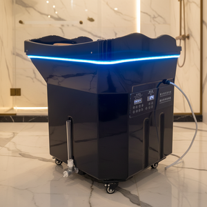 Équipement <span class=keywords><strong>de</strong></span> spa capillaire portable, thérapie <span class=keywords><strong>de</strong></span> spa pour la tête, lavage des cheveux sans plomberie, lavabo portable avec réservoir <span class=keywords><strong>d</strong></span>'eau - Product Image 6