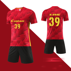 Nouvel uniforme de football d'été pour club, ensemble d'uniformes de football, uniformes d'entraînement et de compétition, possibilité d'imprimer un logo - Product Image 3
