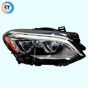 Pour mercedes-benz <span class=keywords><strong>GLE</strong></span> <span class=keywords><strong>AMG</strong></span> W166 phare 2015-2019 phare d'origine GLE320 <span class=keywords><strong>350d</strong></span> 250d 400 450 300d GLE63 43 USA lumière géométrique - Product Image 1