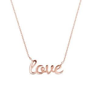 Délicat Cursive Script Amour Espoir Lettre Charme Collier <span class=keywords><strong>Mots</strong></span> Personnalisés Pendentif Collier Personnalisé Romantique Bijoux Cadeau pour <span class=keywords><strong>Elle</strong></span> - Product Image 6