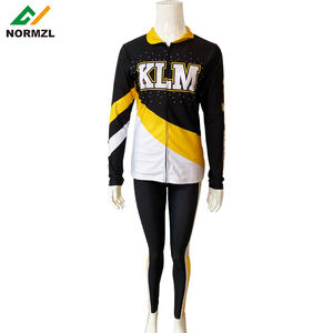 Giacca <span class=keywords><strong>di</strong></span> riscaldamento da Cheerleading personalizzata con stampa a sublimazione - Product Image 1