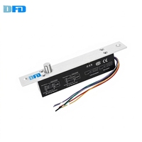 Verrou de mortaise électrique miniature poli en gros, 12/24V, commutable NO/NC, pour la sécurité, les entrepreneurs et la quincaillerie d'ingénierie
