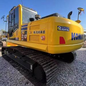 Excavatrice sur chenilles KOMATSU PC210lc d'occasion de qualité fiable, 21 tonnes, capacité de la benne de 1 m³, moteur et boîte de vitesses, vente directe à l'exportation - Product Image 5