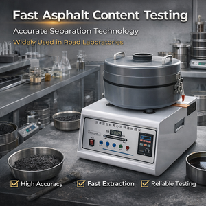 מכונת חילוץ אספלט מדויקת במיוחד, צנטריפוגלית, לבדיקת תכולת ביטומן, לשימוש במעבדת כבישים - Product Image 4