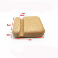 Support de téléphone intelligent en bois, supports de téléphone portable, support de tablette