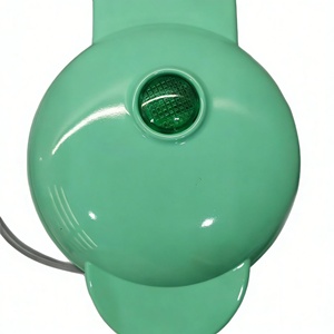 Elektrische <span class=keywords><strong>mini</strong></span>-wafel- en crêpemaker van plastic, 350W, volautomatisch, voor thuisgebruik, voor het bakken van cake, sandwiches en ontbijt. - Product Image 4