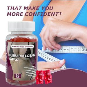 Gomitas Naturales para el Aumento de Senos, Marca Privada, Suplementos Herbales Sin Azúcar con Pueraria Lobata y Enzimas de Papaya - Product Image 5