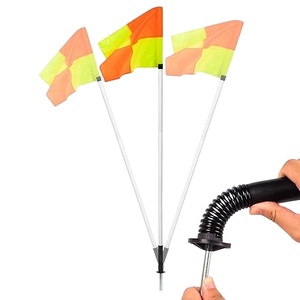 Banderín de Esquina para Fútbol de Doble Cara de Poliéster para Aplicaciones en Exteriores con Diseño Personalizado al por Mayor - Product Image 3