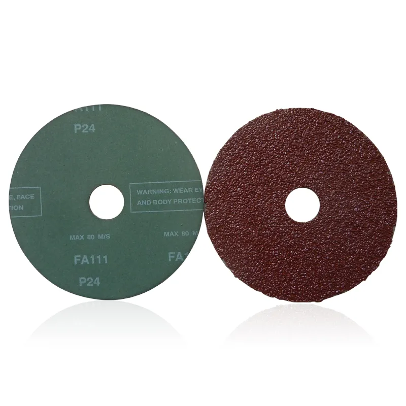 4inch, 5inch Aluminium Oxide material Anti buming abrasive fiber disc