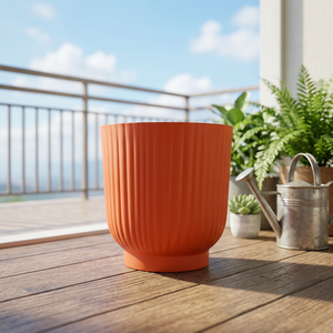 Macetas Contemporáneas de Hierro con Diseño Personalizado, Hechas a Mano, Texturizadas, Chapadas en Oro, Decorativas para Interiores y Exteriores, Gran Venta - Product Image 2
