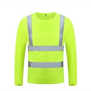 Fabricant de vêtements de piste réfléchissants d'extérieur Gilet de sécurité pour chantier de construction Équipe de sécurité réfléchissante à manches longues pour hommes - Product Image 5