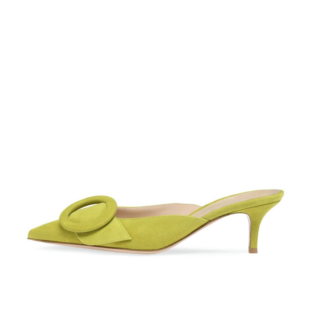 Half Heel Shoes Women's High Heeled Sandals for 2021