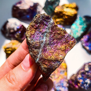 Venta al por Mayor de Cristales Crudos de Alta Calidad, Borneita Arcoíris en Bruto, Especímenes Minerales para Colección - Product Image 2