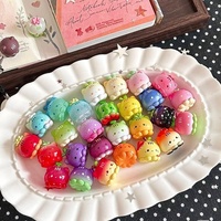 100% Authentique Octocats Strawberry Mousseta Minis PVC Échelle 1/12 Collection Fruits Market avec 32 pièces dans un coffret, emballage d'origine
