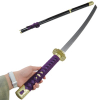 100.7cm Pedang & Pisau Bambu Mainan Replika Senjata Cosplay Tokugawa Ieyasu