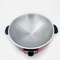 Wok électrique populaire 1500W, Wok et poêle électrique domestique