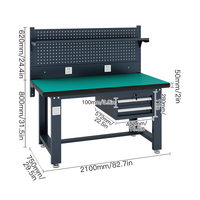 Chaîne de montage d'atelier Table de travail avec table de travail antistatique à tiroir