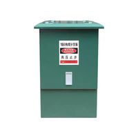 Boîtier de jonction extérieur étanche en acier haute tension 630A à 8 prises pour équipement de transmission d'énergie (série)