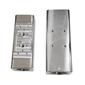 Soporte de montaje de aluminio mecanizado CNC de precisión Equipo industrial Servicios de forja Piezas de metal - Product Image 4