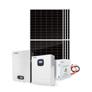Kit de système d'énergie solaire hors réseau 5KW avec batteries lithium-ion MPPT et matériel de montage sur toit pour usage résidentiel et commercial Chine - Product Image 1