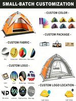 Tente de camping ultralégère, portable et pliable pour 1-2 personnes, idéale pour les voyages en plein air, le camping, la randonnée et le trekking - Offre spéciale