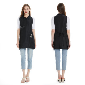 Su misura impermeabile Sexy <span class=keywords><strong>parrucchiere</strong></span> bellezza barbiere spa uniforme <span class=keywords><strong>da</strong></span> salone gilet per <span class=keywords><strong>donna</strong></span> 3750 - Product Image 1
