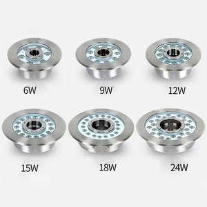 Projecteur carré en acier inoxydable de lampe de <span class=keywords><strong>piscine</strong></span> de fontaine intégrée par <span class=keywords><strong>IP67</strong></span> imperméable d'extérieur pour l'éclairage de route de cour de parc - Product Image 4