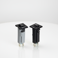 Disjoncteur thermique 500mA Topstone W unipolaire 32VDC 250VAC Mini MCB pour rail DIN, contrôle industriel