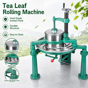 เครื่องรีดชาไฟฟ้าขนาดเล็กจากโรงงานโดยตรง สำหรับชาเขียว ชาดำ ชาอู่หลง - Product Image 1