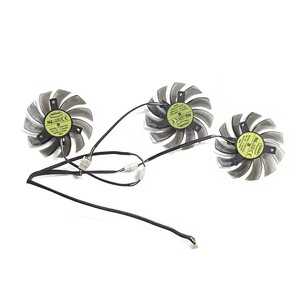 Ventilador GPU de 4 pines y 75 mm T128010SU GTX670 680 para tarjeta gráfica GIGABYTE <span class=keywords><strong>GeForce</strong></span> GTX670 680 <span class=keywords><strong>760</strong></span> 770 780ti WindForce 3X OC - Product Image 3
